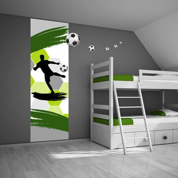 Posterpaneel: Voetballer groen