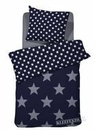 dekbed blauw ster kinderkamer