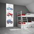 muursticker auto kinderkamer